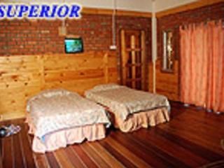 Crystal Bay Chalet Kampong Tebing Rabak Eksteriør billede